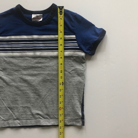 Hanna Andersson Chest-Striped T-Shirt - Picture 4 of 7